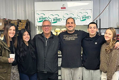 Nino Sunseri and family (left to right): Daughter Bethany, granddaugter Addie, Nino Sunseri, son Ross, grandson Noah, granddaughter Charlie.