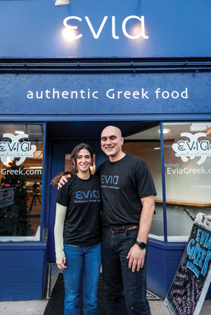 Owners Chrysoula and Chris Balouris
