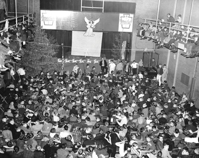 Boys Club Christmas Party of 1964 (Archives of the Boys and Girls Club of Western Pennsylvania).