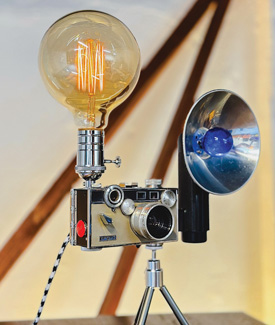 The Workshop calls this their Harry Potter Camera Lamp.